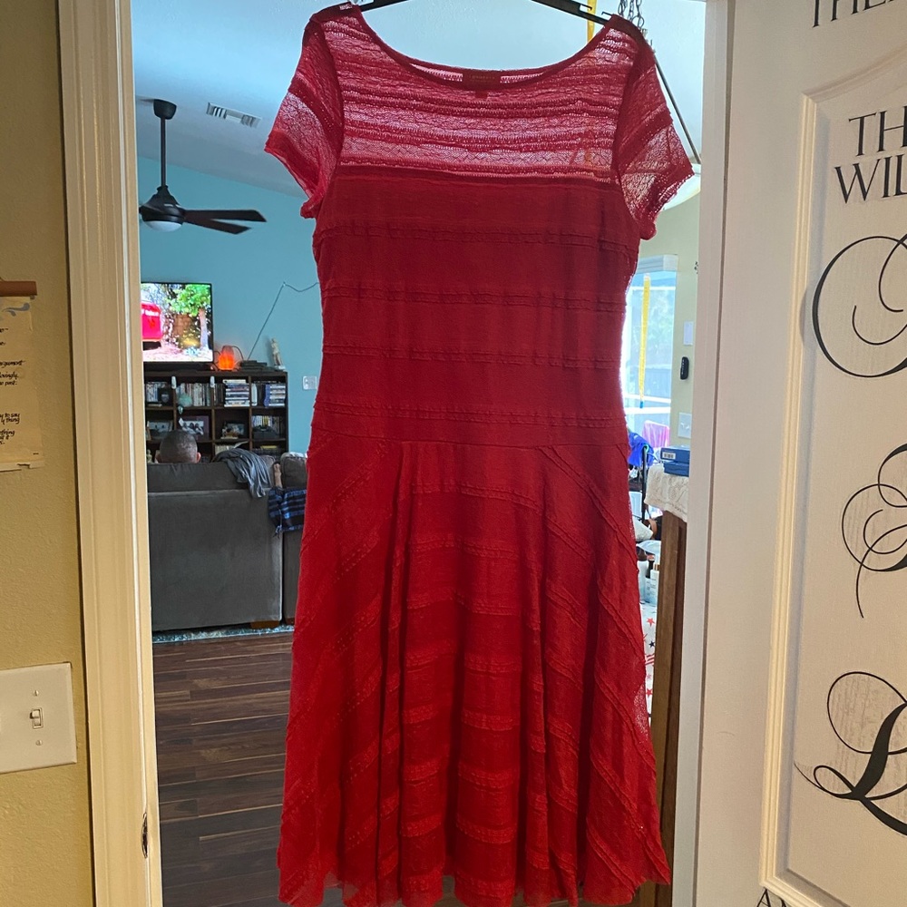 Red Lacey Dress